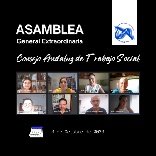 Asamblea Extraordinaria del Consejo Andaluz de Colegios Profesionales/Oficiales de Trabajo Social