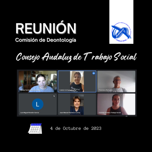 Reunión de la Comisión de Deontología del Consejo Andaluz