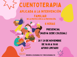 Curso presencial "Cuentoterapia aplicada a la intervención familiar"
