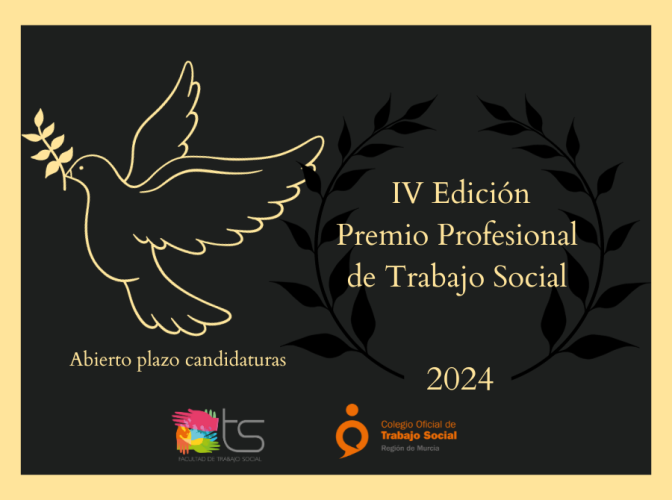 Abierto el plazo para la IV Edición del Premio Profesional de Trabajo Social de la Región de Murcia