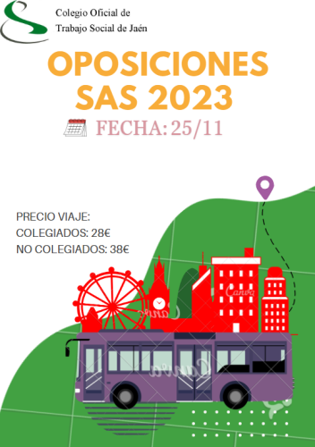 Autobús Oposiciones SAS 25 de Noviembre 2023