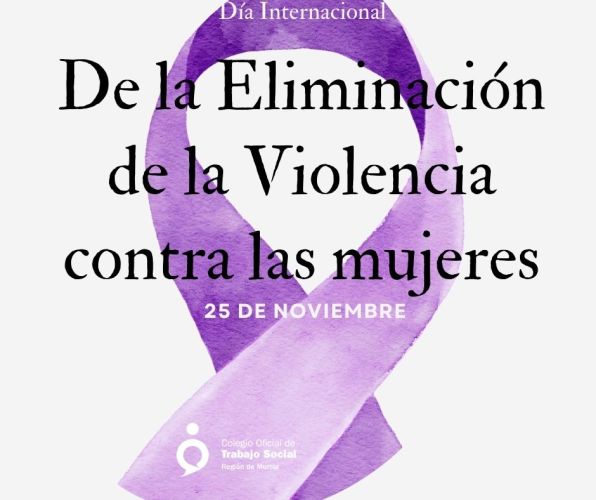 ¡Ni una más! El Colegio conmemora el 25N " Día Internacional de la Eliminación de la Violencia contra las mujeres"