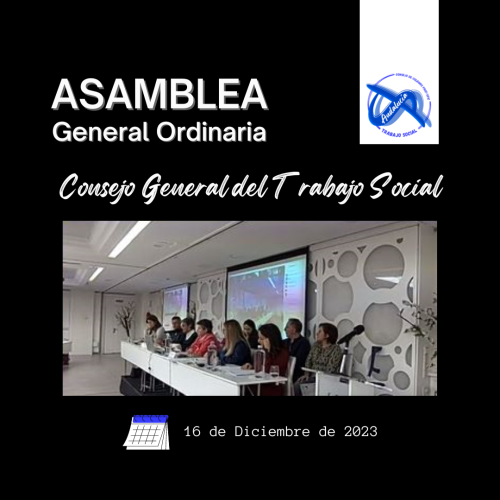 Asamblea Ordinaria del Consejo General del Trabajo Social