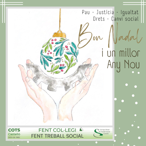 Des de COTS Castelló us desitgem Bon Nadal i un millor Any Nou