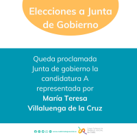 Celebradas las Elecciones a Junta de gobierno del CPTS de Cádiz, queda proclamada la Candidatura A representada por María Teresa Villaluenga de la Cruz.