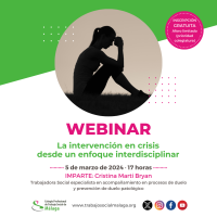 Webinar "La intervención en crisis desde un enfoque interdisciplinar"