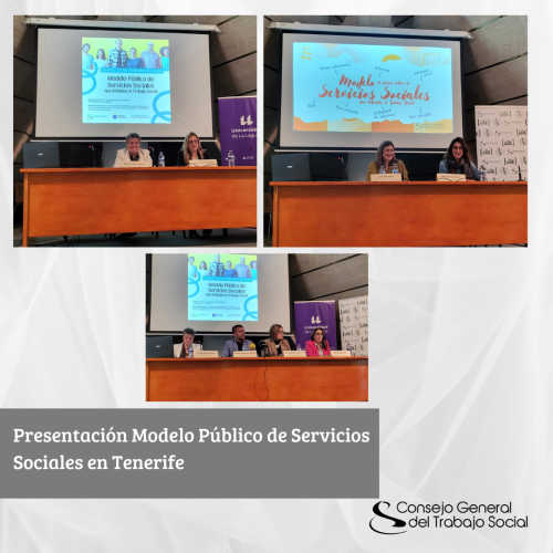 La propuesta del Modelo del Sistema Público de Servicios Sociales, eje principal en las Jornadas del COTS de Santa Cruz de Tenerife