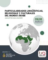 Actividad formativa: “Particularidades lingüísticas, religiosas y culturales del mundo árabe”