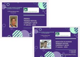 Premio y Mención de Honor Trabajo Social Castilla y León 2024