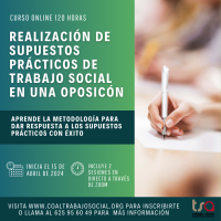 Curso online "Realización de supuestos prácticos de Trabajo Social en una Oposicón"