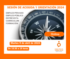 II Sesión de acogida y orientacion 2024 (09/04/2024) ONLINE TARDE