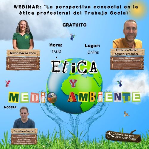 Webinar: La perspectiva ecosocial en la ética profesional del Trabajo Social
