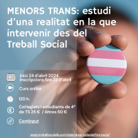 202404 Menores Trans, estudio de una realidad en la que intervenir desde el Trabajo Social