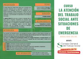 LA ATENCIÓN DEL TRABAJO SOCIAL EN EMERGENCIAS