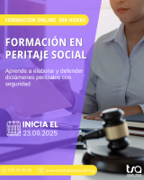 Curso online "Formación en Peritaje social" 