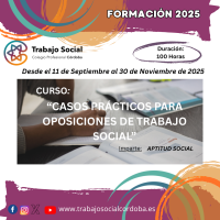 CURSO "CASOS PRÁCTICOS PARA OPOSICIONES DE TRABAJO SOCIAL"