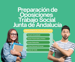 Preparación de Oposiciones de Trabajo Social a la Junta de Andalucía