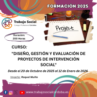 CURSO "DISEÑO, GESTIÓN Y EVALUACIÓN DE PROYECTOS DE INTERVENCIÓN SOCIAL"