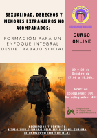 Curso: SEXUALIDAD, DERECHOS Y MENORES EXTRANJEROS NO ACOMPAÑADOS: FORMACIÓN PARA UN ENFOQUE INTEGRAL DESDE TRABAJO SEXUAL