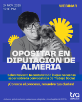 El COTSA organiza un webinar para preparar la oposición a la Diputación de Almería