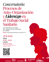 El Colegio de Trabajo Social de Almería organiza un conversatorio sobre liderazgo y referentes en el ámbito sanitario