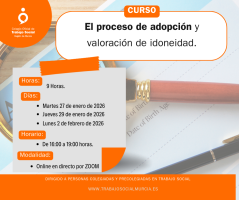  Curso: "El proceso de adopción y valoración de idoneidad"