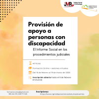 Provisión de apoyo a personas con discapacidad: el Informe Social en los procedimientos judiciales