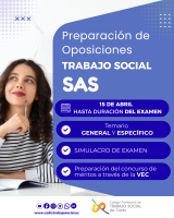 Curso online "Preparación de oposiciones de Trabajo Social en el SAS"