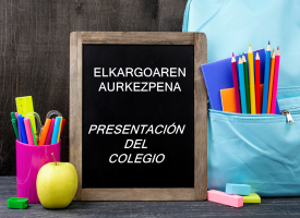 Elkargoaren aurkezpena elkargokide berriei.