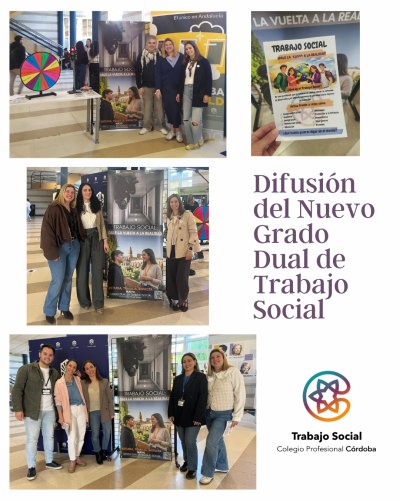 El C.P.T.S. Córdoba participa en las Jornadas OrientaUCO para difundir el nuevo Grado Dual de Trabajo Social en Córdoba
