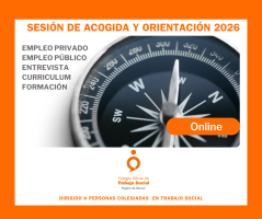 IV Sesión de acogida y orientación 2026 (ONLINE TARDE). 29 de abril