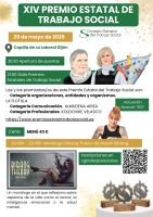 Cena XIV Premio Estatal de Trabajo Social