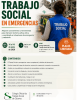 Curso presencial: Trabajo Social en emergencias