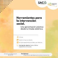 Herramientas para la intervención social: una aproximación práctica desde la mirada sistémica. 