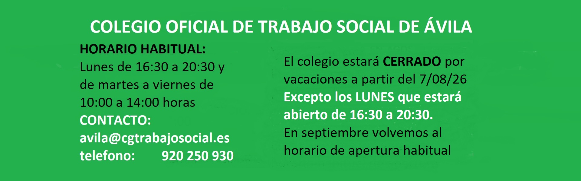 HORARIO AGOSTO-26