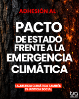El Colegio Oficial de Trabajo Social de Almería se adhiere al Pacto de Estado frente a la Emergencia Climática