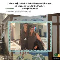 El Consejo General del Trabajo Social asiste al encuentro de la UIMP sobre envejecimiento