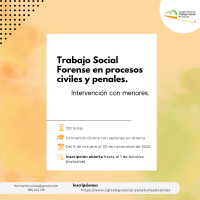 Trabajo Social Forense en procesos civiles y penales: intervención con menores
