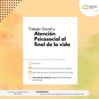 Trabajo Social y Atención Psicosocial al final de la vida