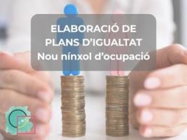 2026 ELABORACIÓ DE PLANS D'IGUALTAT Nou nínxol d'ocupació