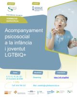 Acompanyament psicosocial a la infància i joventut LGTBIQ+ 2026