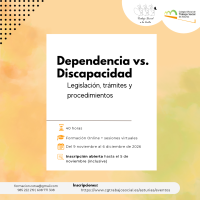 Dependencia vs. Discapacidad: legislación, trámites y procedimientos